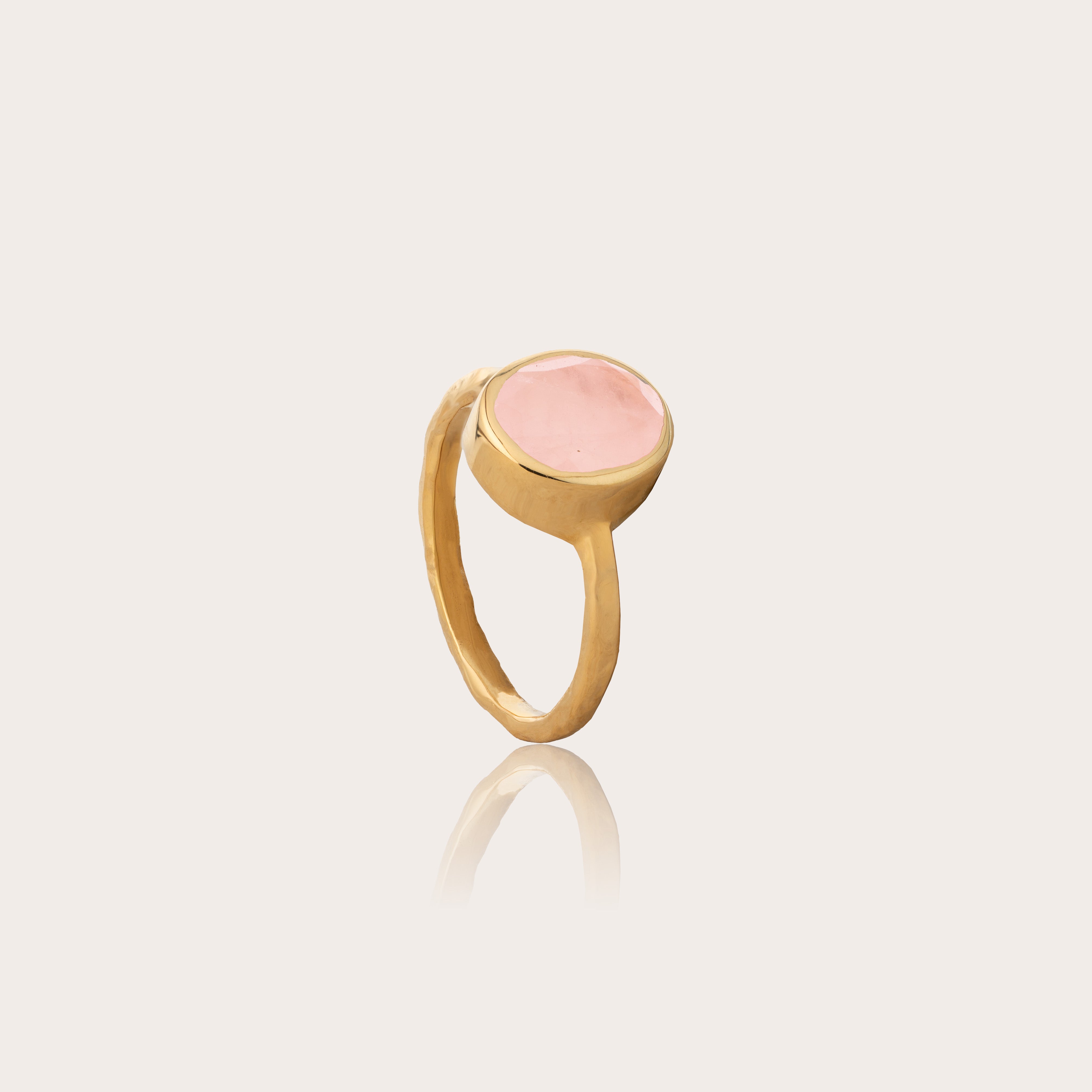 Desire Spell Ring with Rose Quartz
